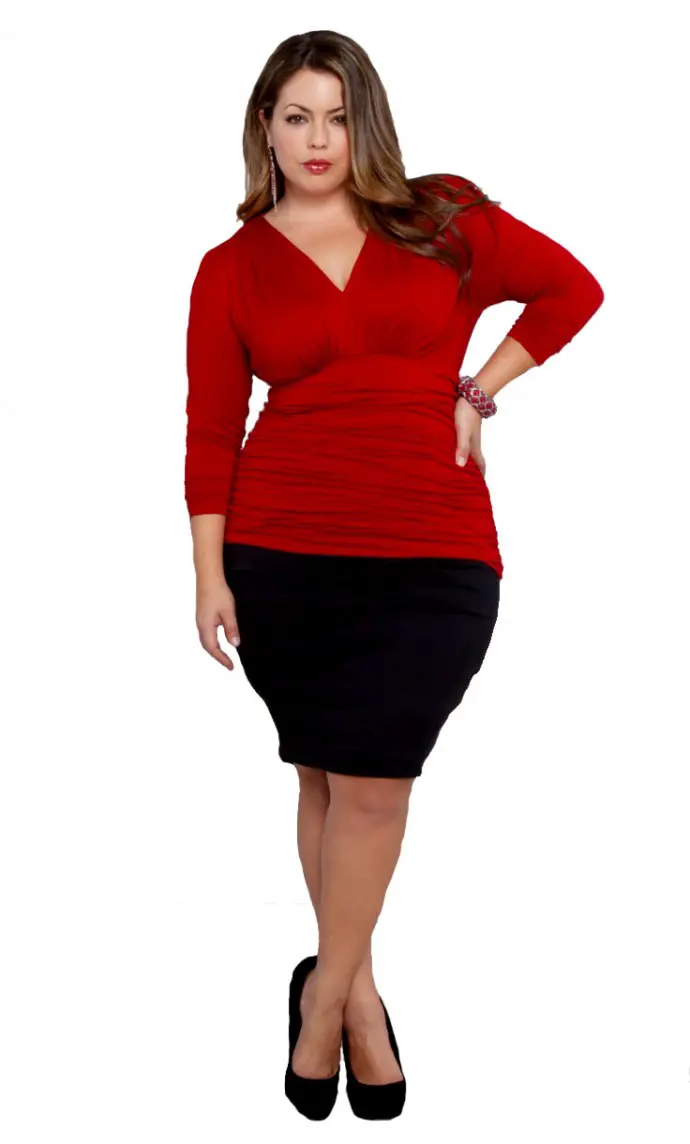 Hourglass Body Shape Plus Size Fashion Tips 4722