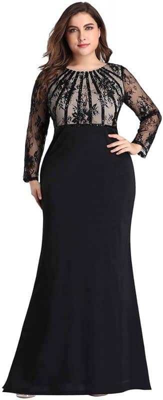 plus size hourglass body