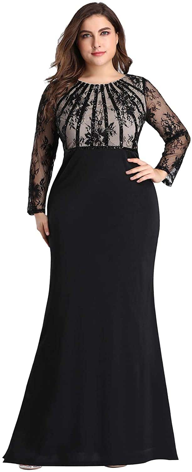 Plus Size Hourglass Body Shape Dresses 03