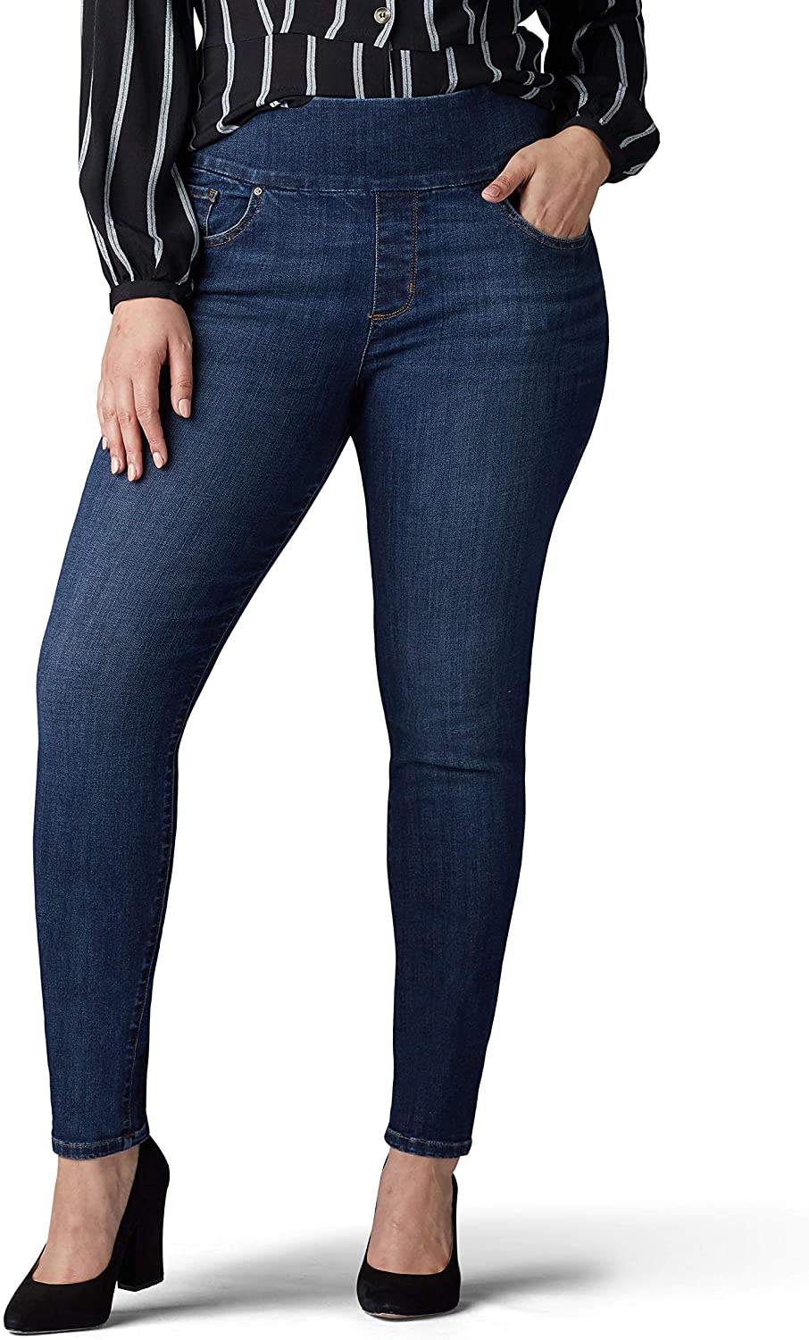 plus size straight body shape