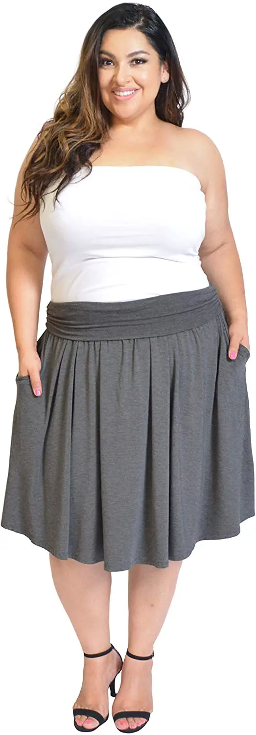 clothes for rectangle shape plus size