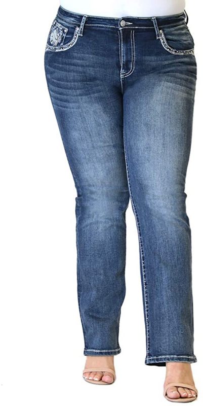 plus size straight body shape
