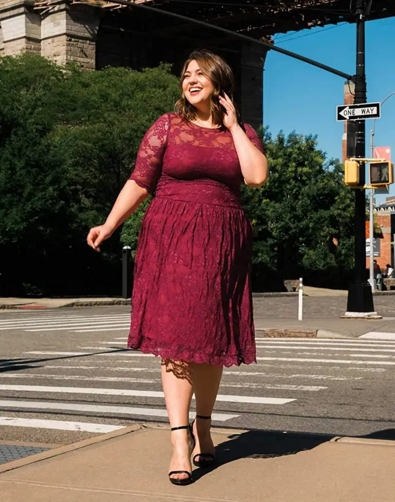 plus size rectangle body shape outfits