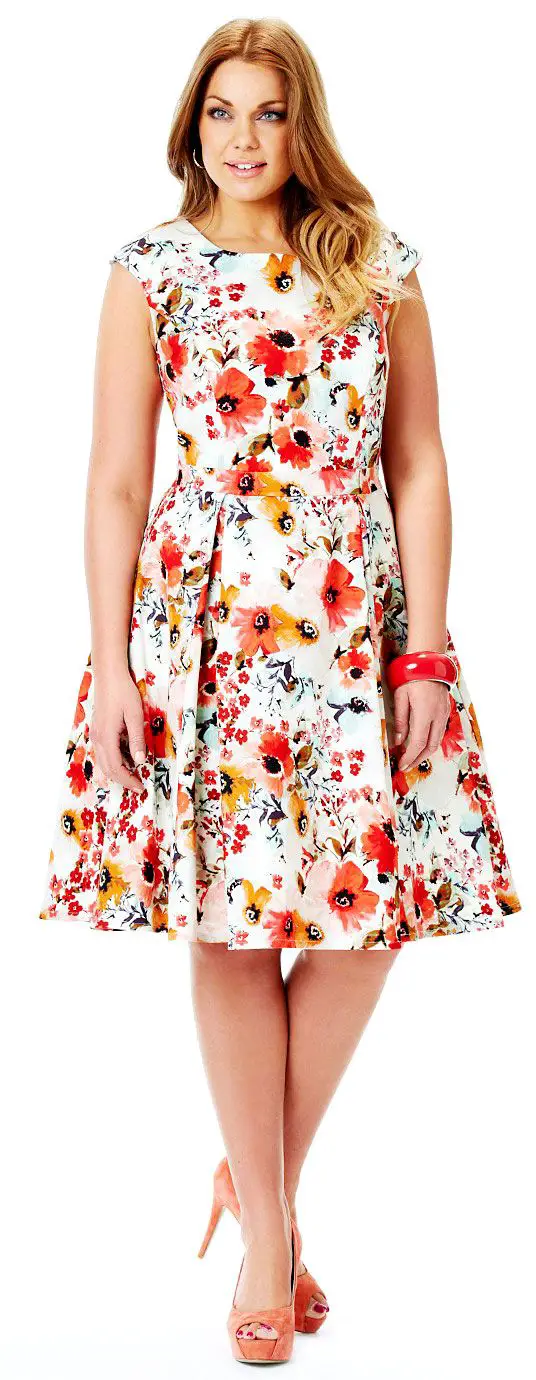 A Look at Flirty Spring Dresses - CurvyPlus