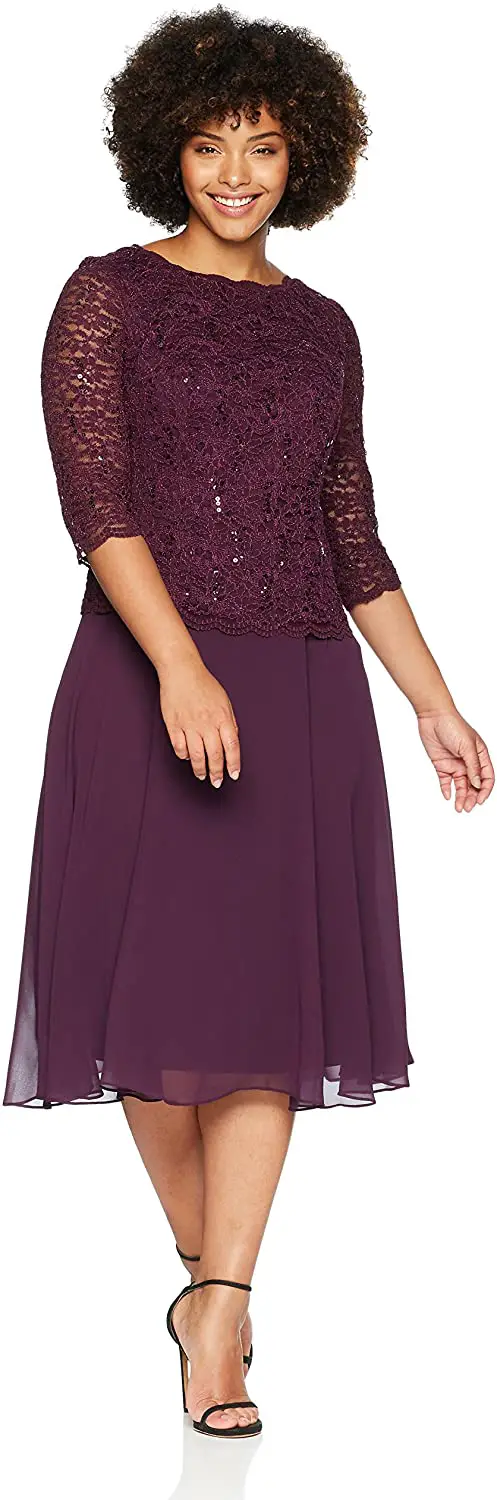 dresses for pear shaped plus size