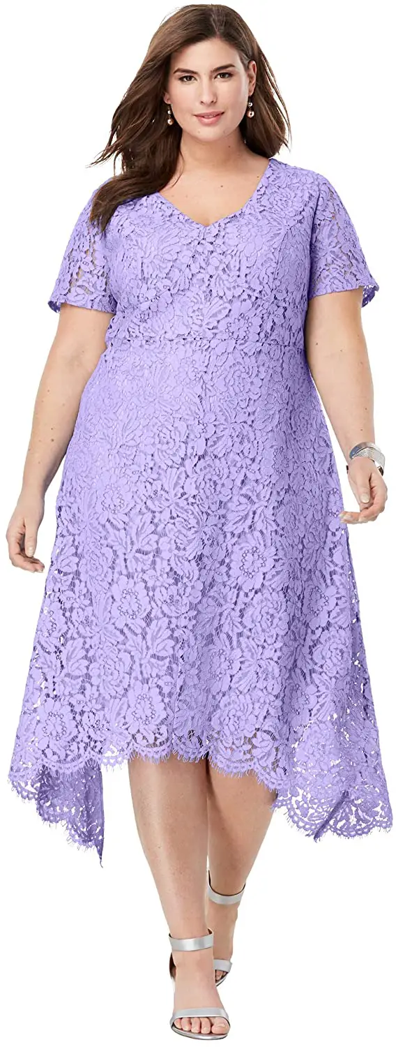 best dress style for pear shaped plus size