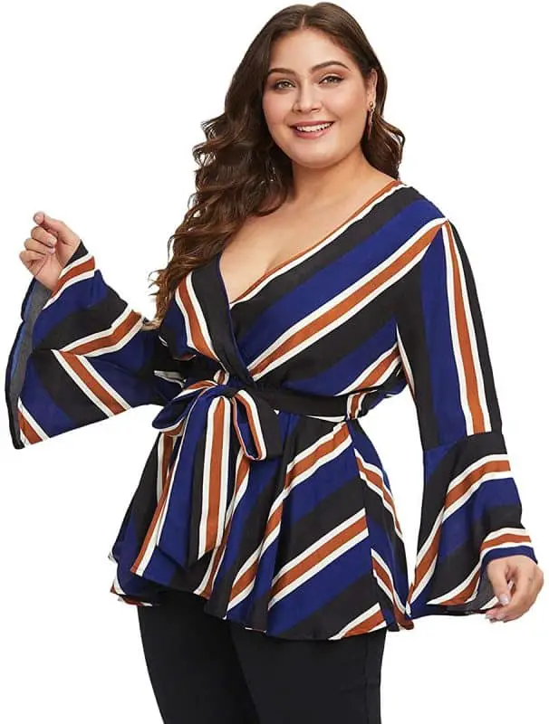 pear shaped body clothes plus size