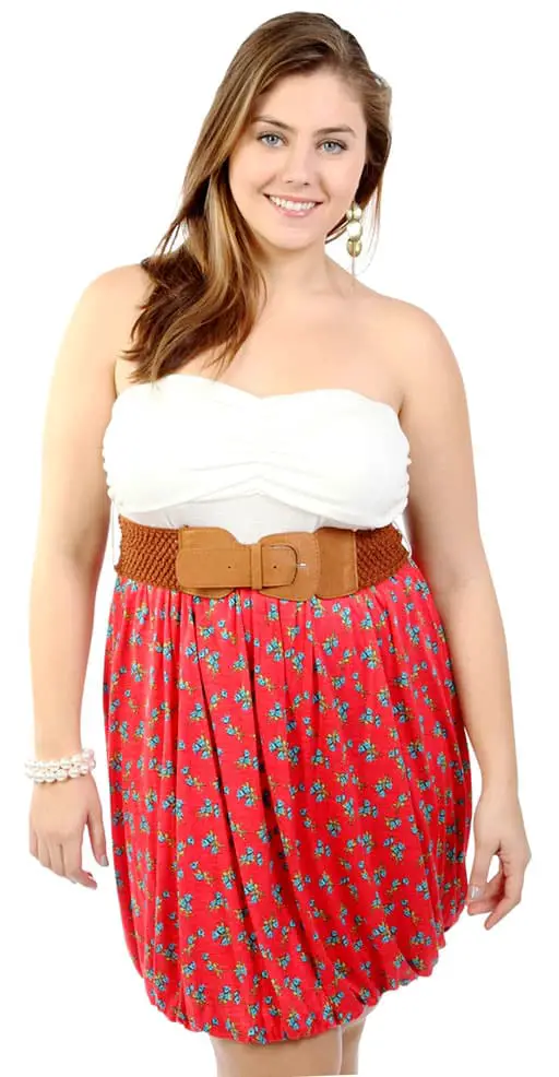 best clothes for apple shaped plus size