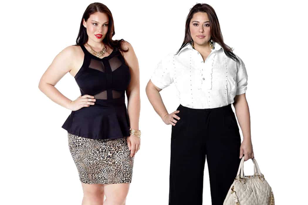 plus size inverted triangle outfits