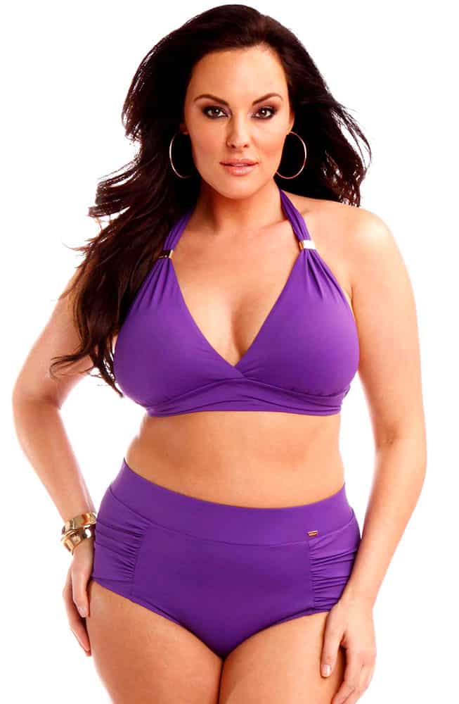 Plus size bikini