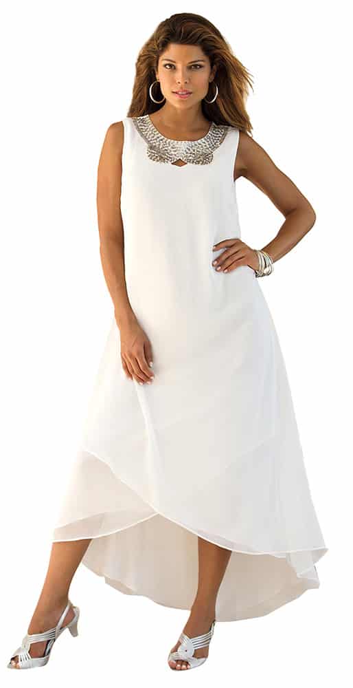 asymmetrical wedding dress