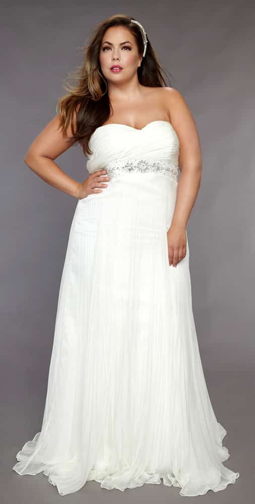 Guide to Plus Size Wedding Dress Lengths and Hems