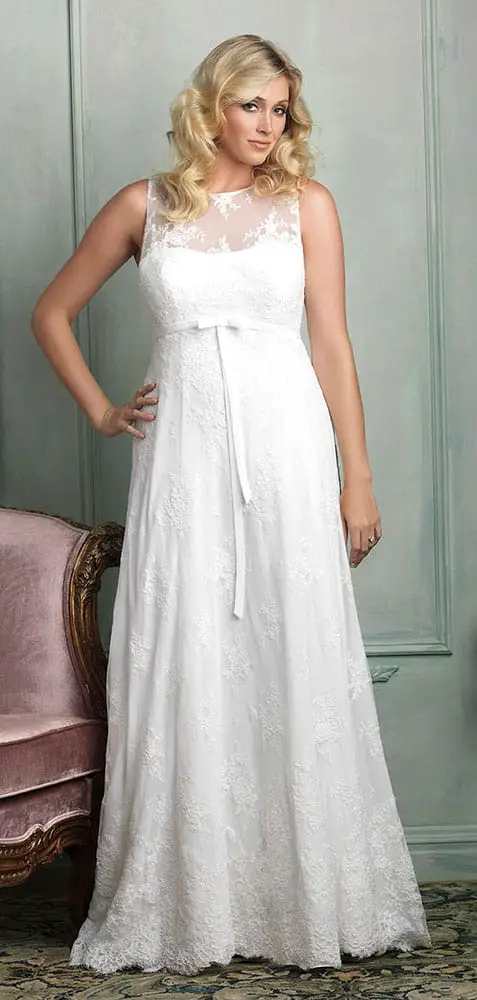 plus size wedding maxi dress