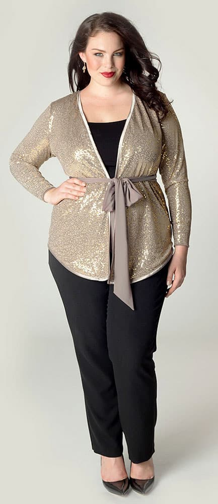 sequined jacket