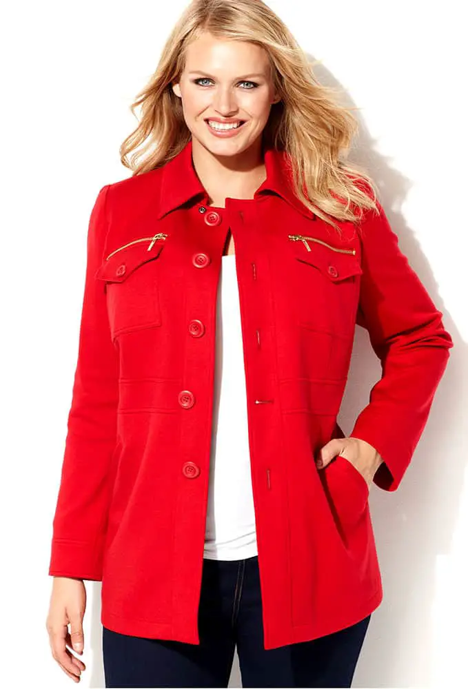Outer Layer - Red Winter Coat
