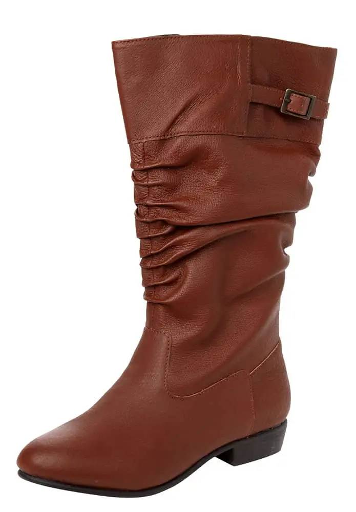 Tall leather boots