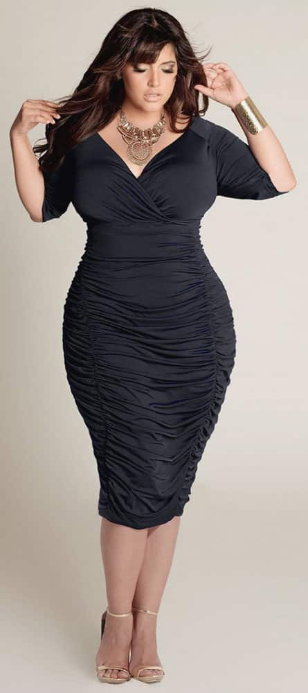 dress for curvy body type