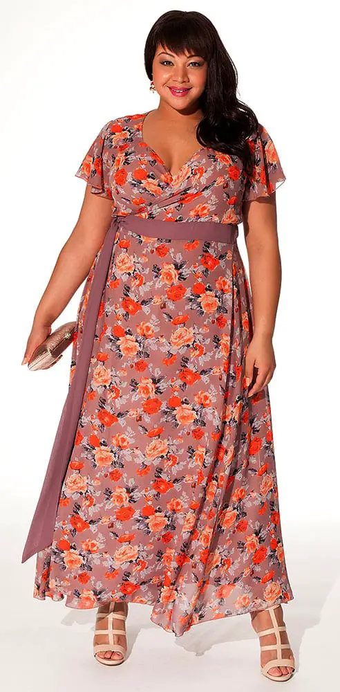 Rose Plus Size Spring Dress