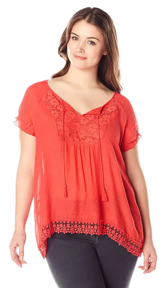 Orange Cotton Top