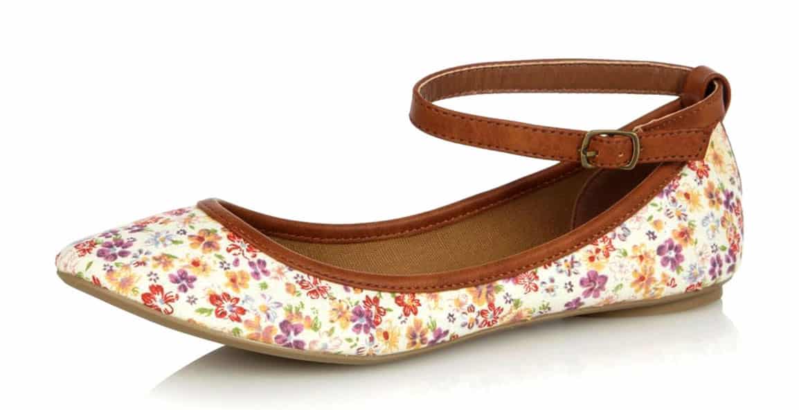 Floral Ballet Pumps