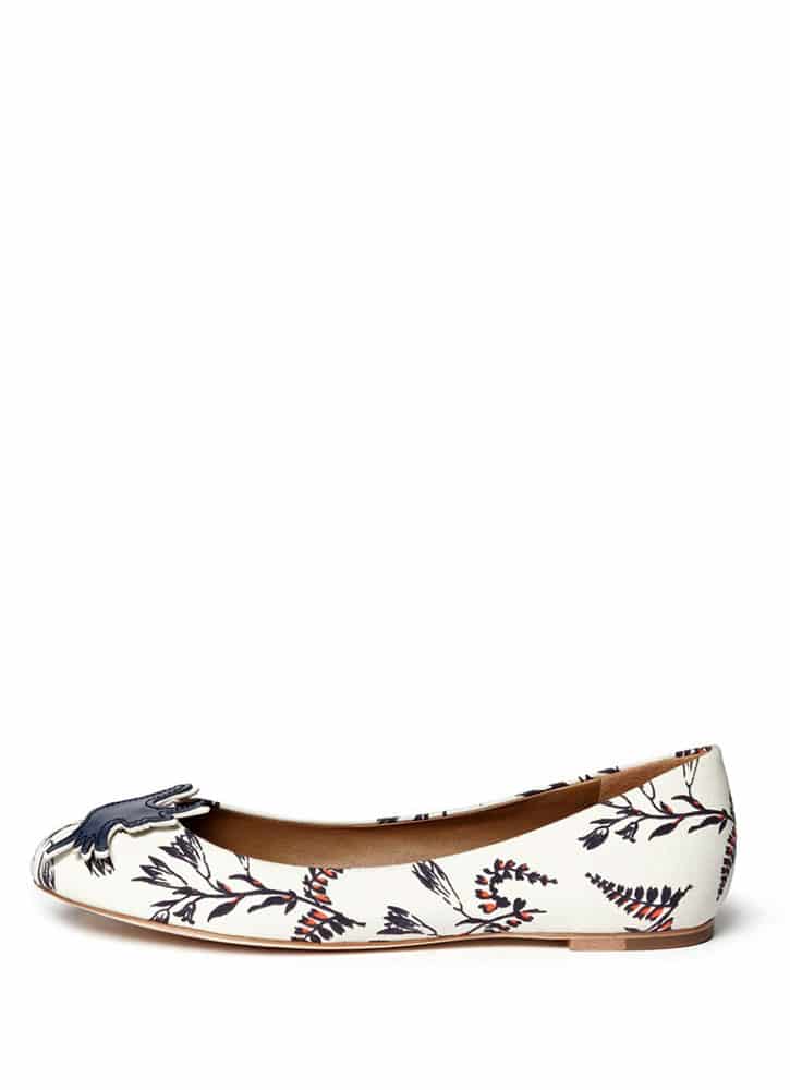 23-Nature-Print-Ballet-Flat - CurvyPlus