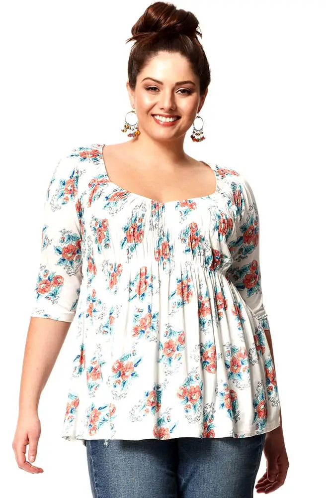 Floral Tunic Top