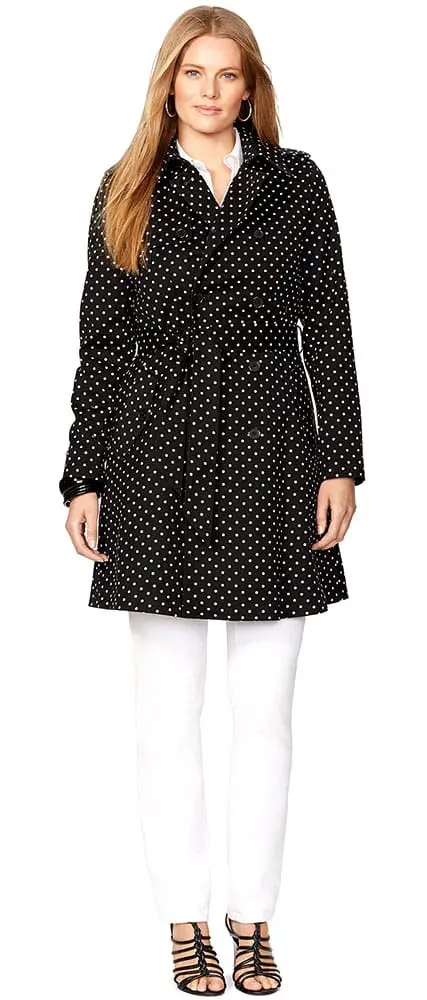 Polka dot Trenchcoat