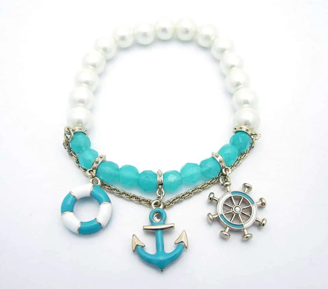 blue nautical bracelet