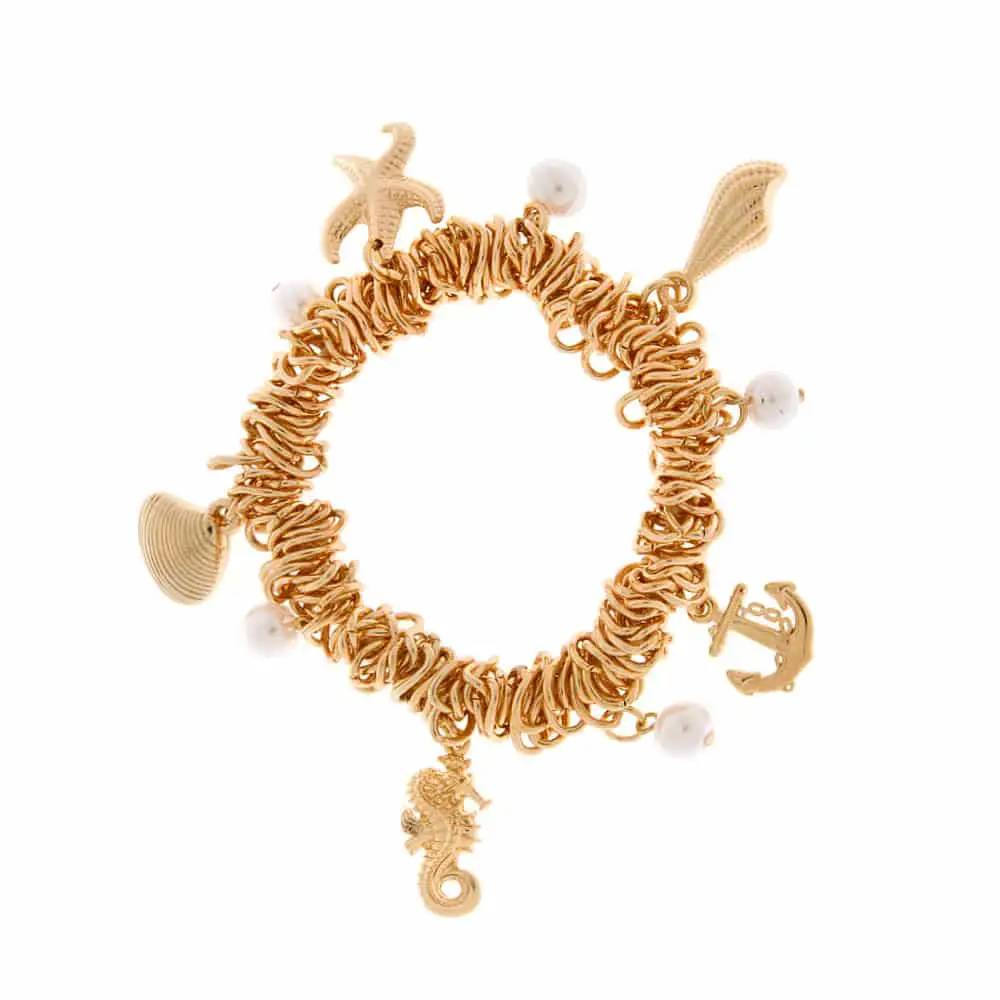 sea life chain bracelet