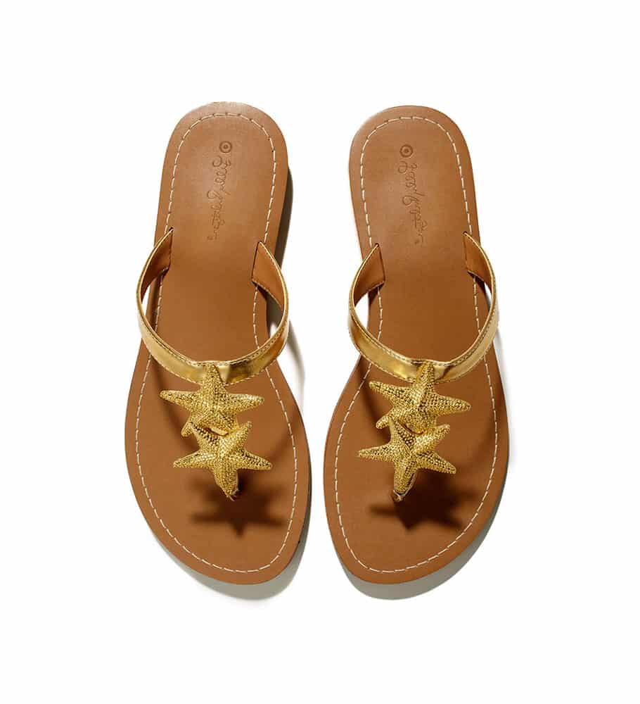 starfish sandals