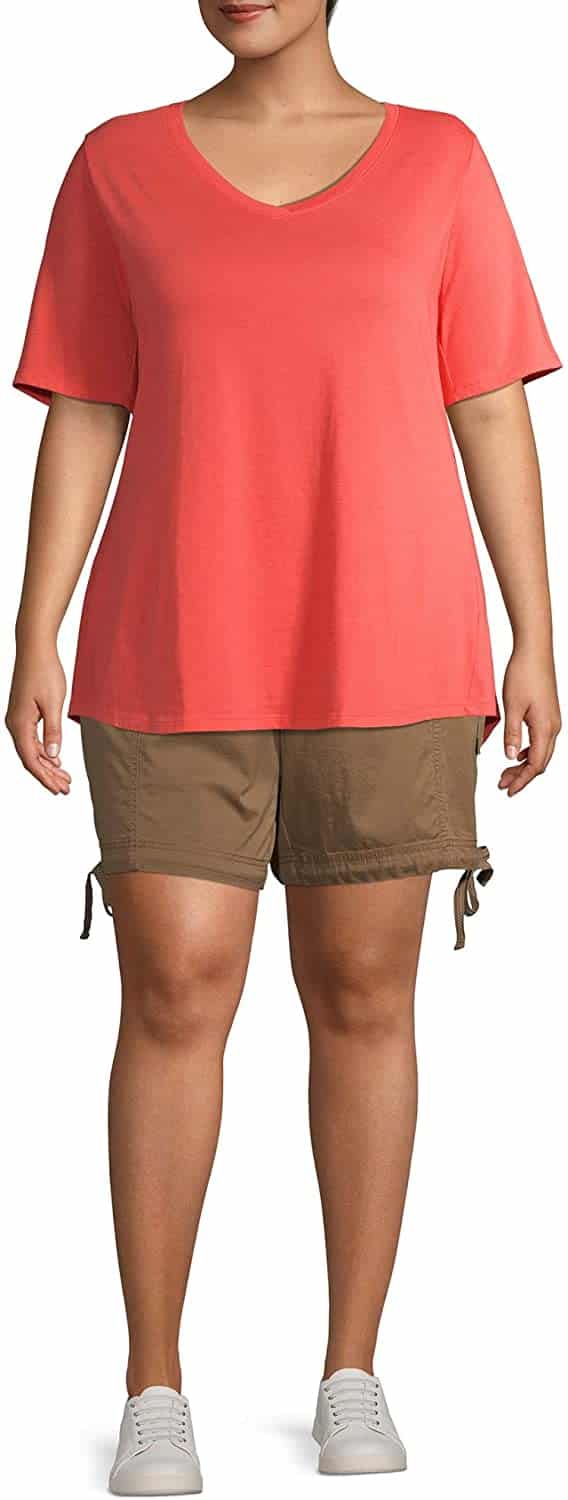 Plus Size Cargo Shorts 03