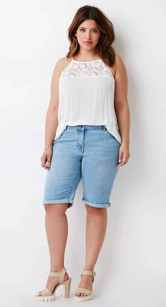 Flattering Shorts for Curvy Girls Curvy Guide