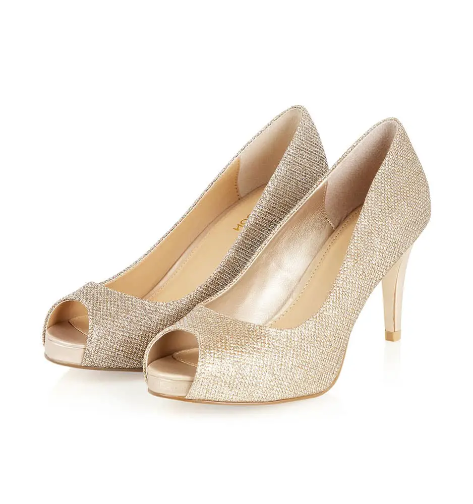 heels gold