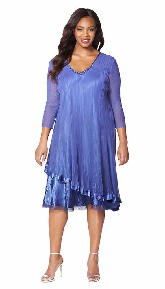lapis blue dress