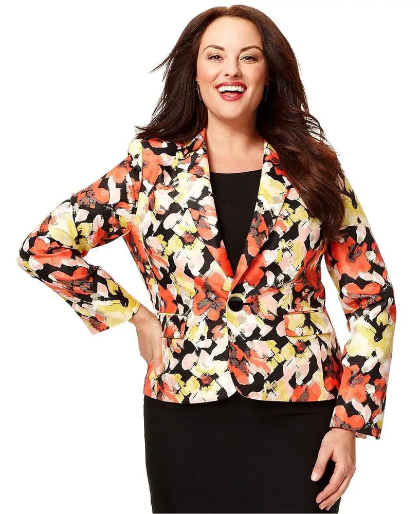 floral blazer