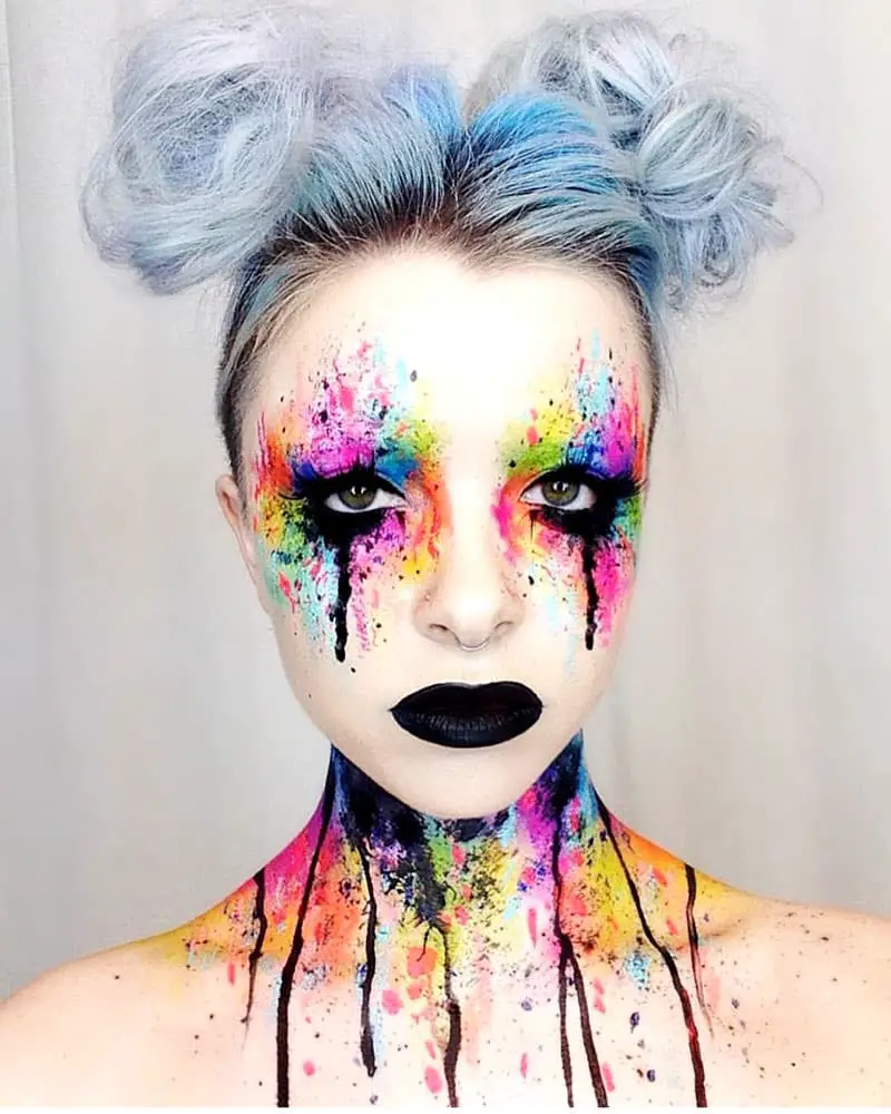 Color Splash Makeup Costume