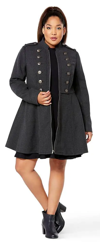 Plus Size Coats - A-Line 02