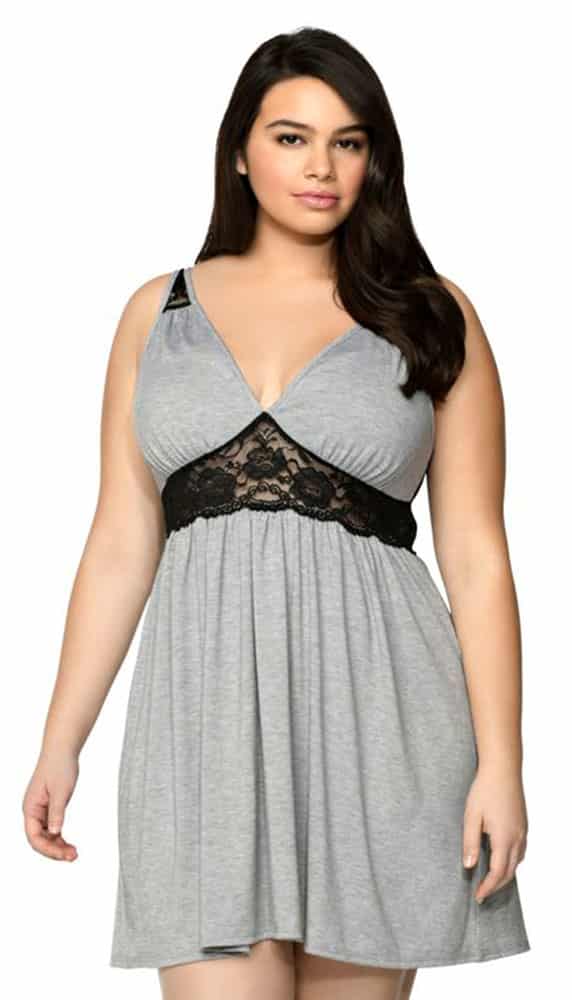 Plus Size Sleepwear Baby Doll 02