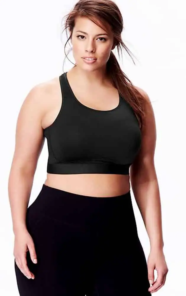Plus Size Workout Clothes Sports Bra 01