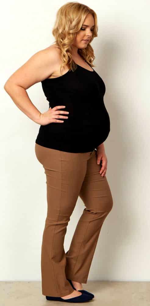 plus size maternity joggers