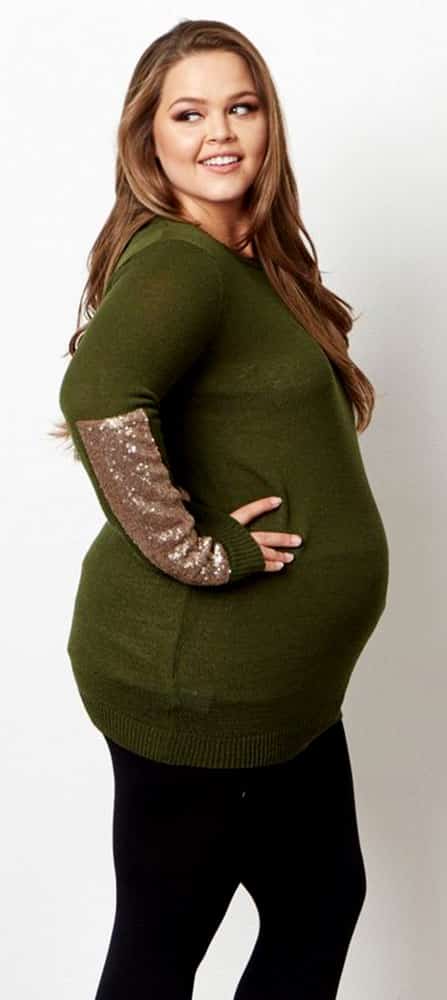 Plus Size Cold Weather Maternity Wear 03