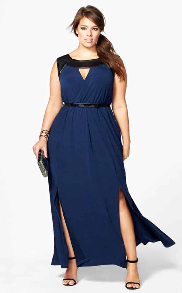 Plus Size Evening Gowns for Pear Body Shape 02