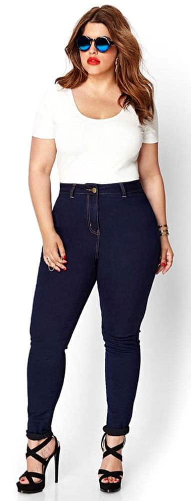 very plus size jeans