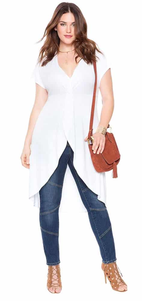 Plus Size Skinny Jeans 01