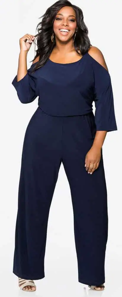 tummy flattering jumpsuit