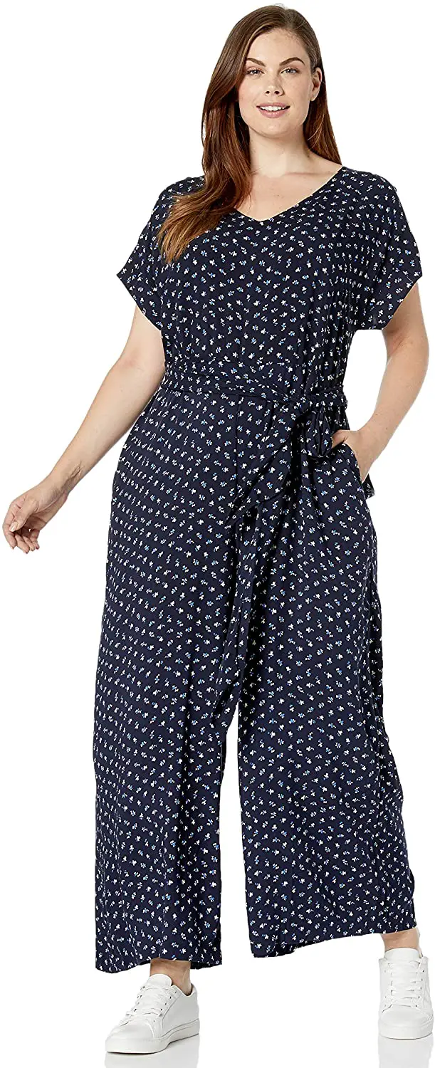 Plus Size Jumpsuit For Broad Shoulders 06