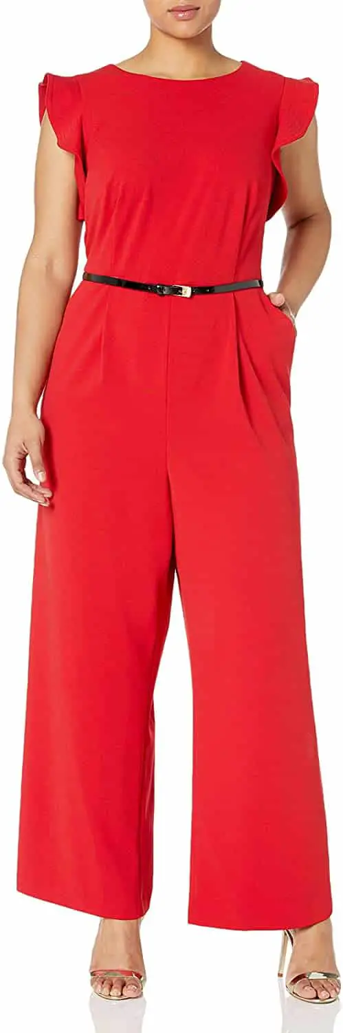 Plus Size For Chunky Thighs Jump Suit 01