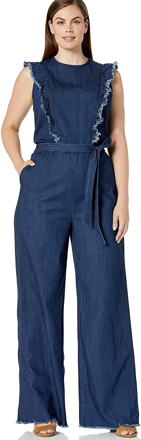 Plus Size For Chunky Thighs Jump Suit 04