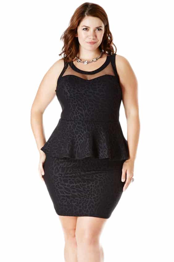 Peplum dress 3