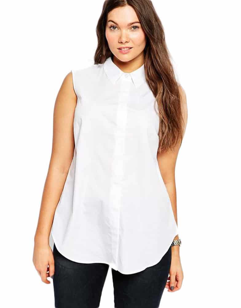 Taking the Pain out of Shopping for a Classic White Shirt - CurvyPlus